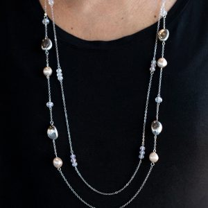 Gala Goals - Brown Necklace (OS) - B:A1