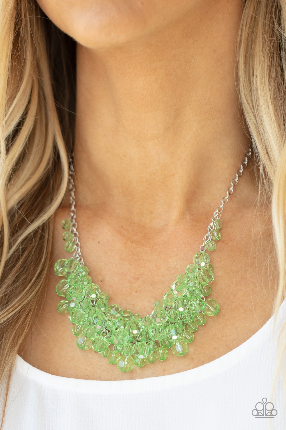 Let The Festivities Begin - Green Necklace (OS)