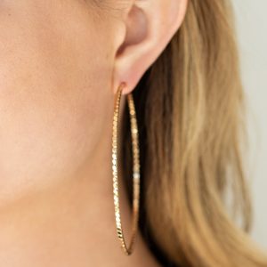 Pump Up The Volume - Gold Earring (OS)