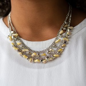 Pebble Pioneer - Yellow Necklace (OS) - B:A1