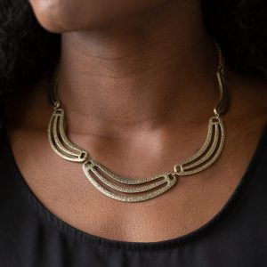 Palm Springs Pharaoh - Brass Necklace (OS) - B:A1