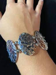 Radial Reflections - Silver Bracelet (OS) - B:D1
