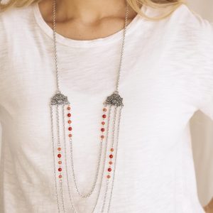 Pharaoh Finesse - Red Necklace (OS) - B:A1