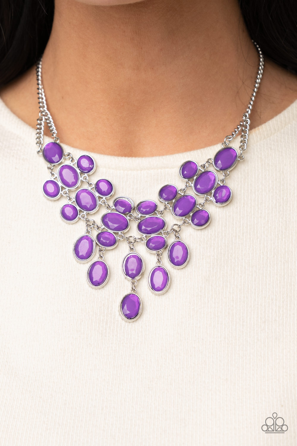 Serene Gleam - Purple Necklace (OS) - B:A1