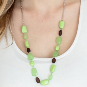Meadow Escape - Green Necklace (OS) - B:A1