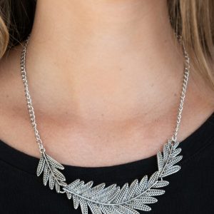 Queen of the QUILL - Silver Necklace (OS)