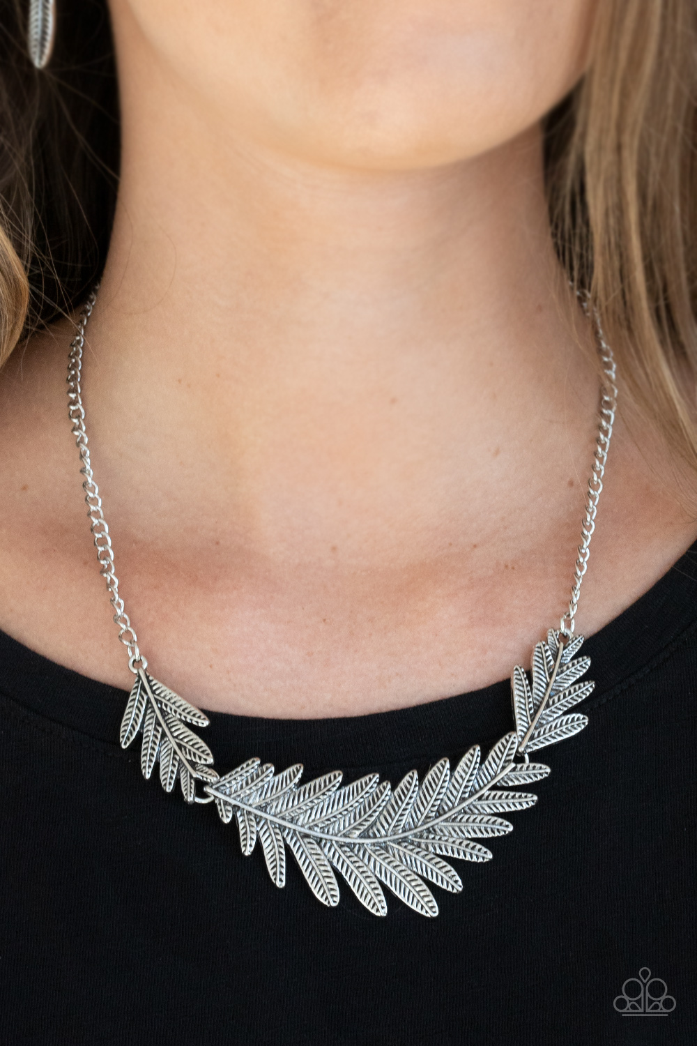 Queen of the QUILL - Silver Necklace (OS)