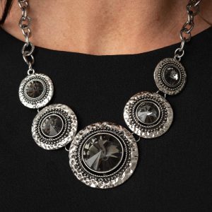 Global Glamour - Smoky Gems Necklace (OS) - B:A1