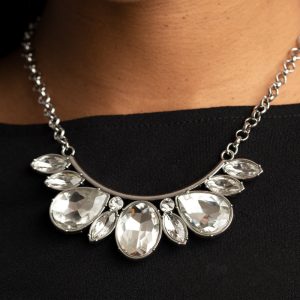 Never SLAY Never - White Necklace (OS) - B:A1