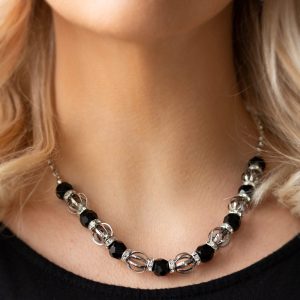 Metro Majestic - Black Necklace (OS) - B:A1