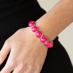 POP, Drop, and Roll - Pink Bracelet (OS) - B:A2