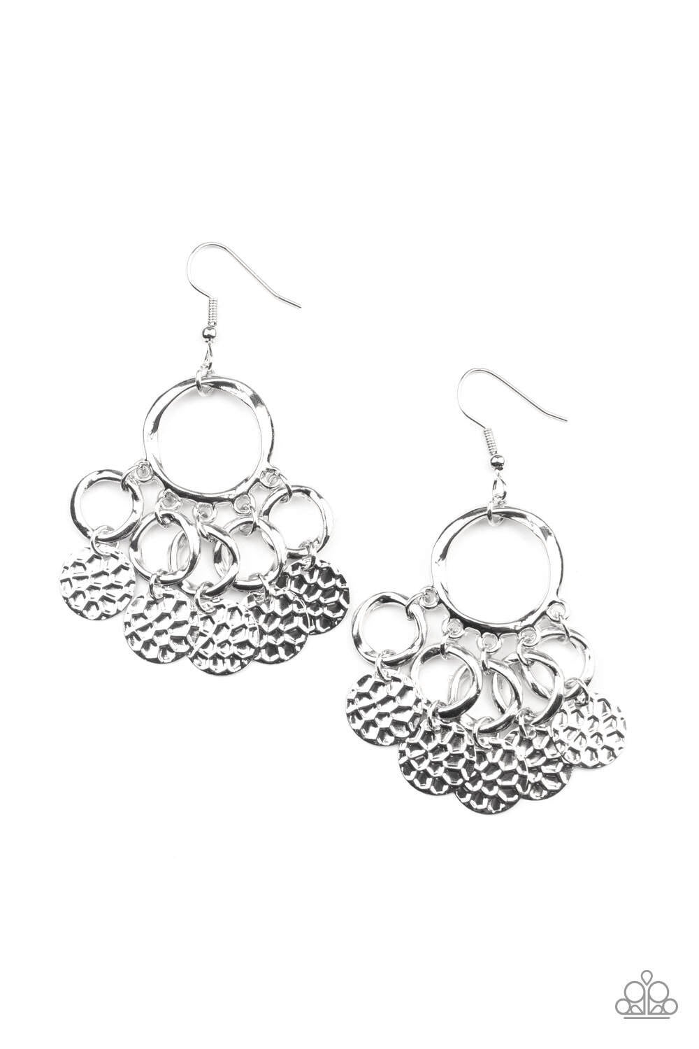 Partners in CHIME - Silver Earring (OS) - B:A4 - Image 2