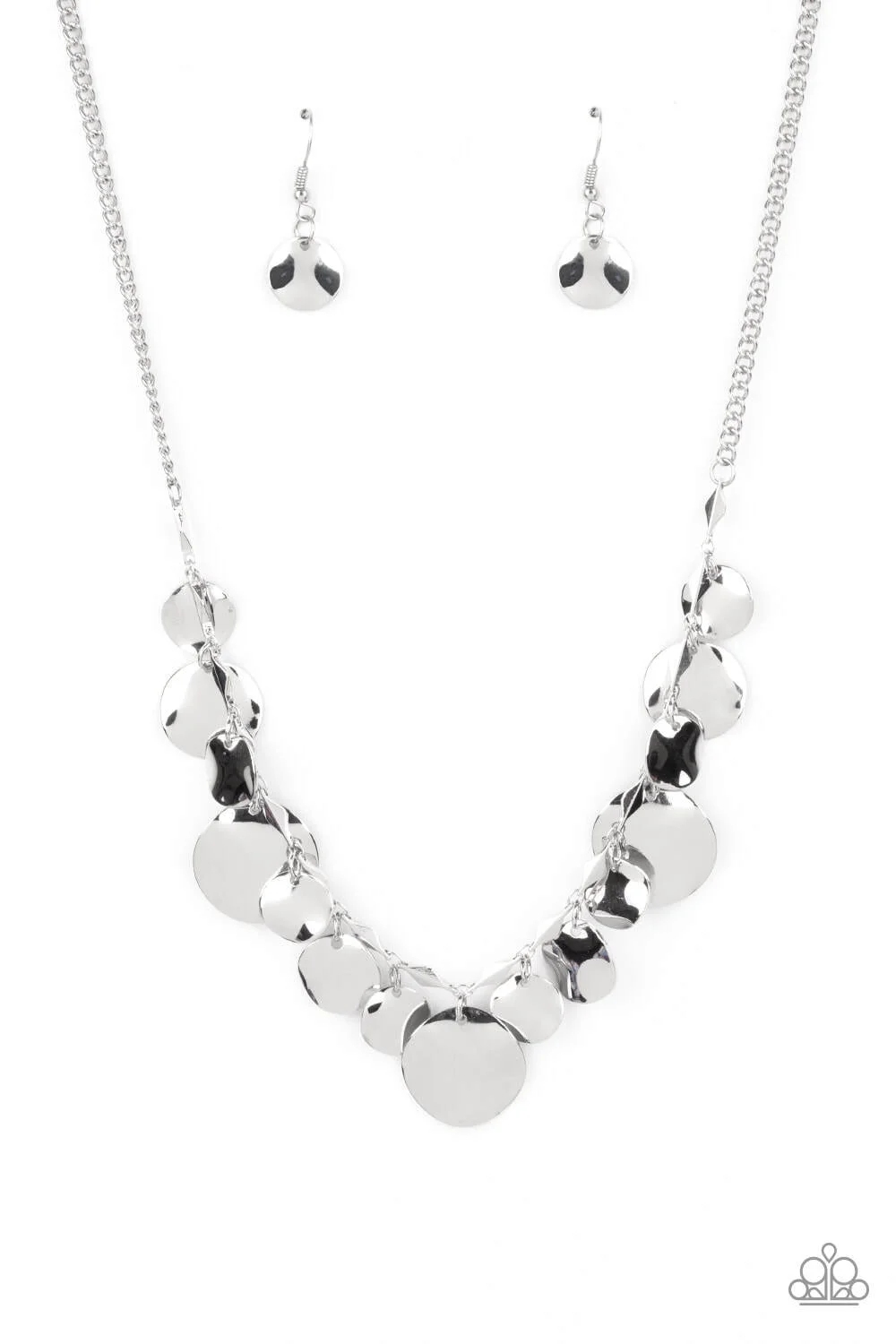 GLISTEN Closely - Silver Necklace (OS) - B:A1 - Image 2