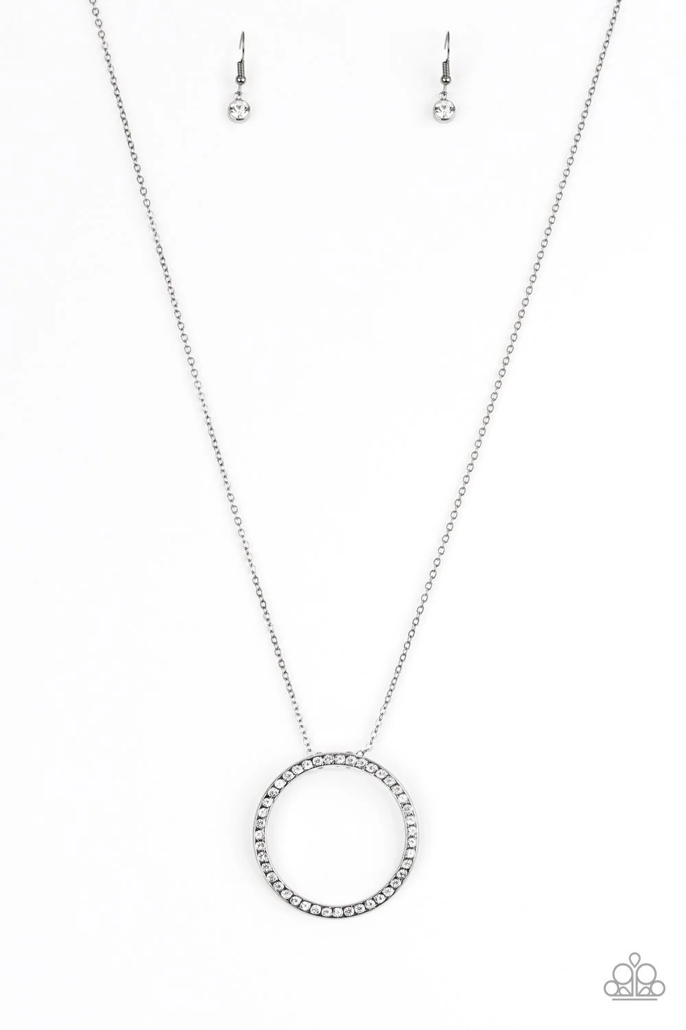 Center Of Attention - Black Necklace (OS) - B:A1 - Image 2