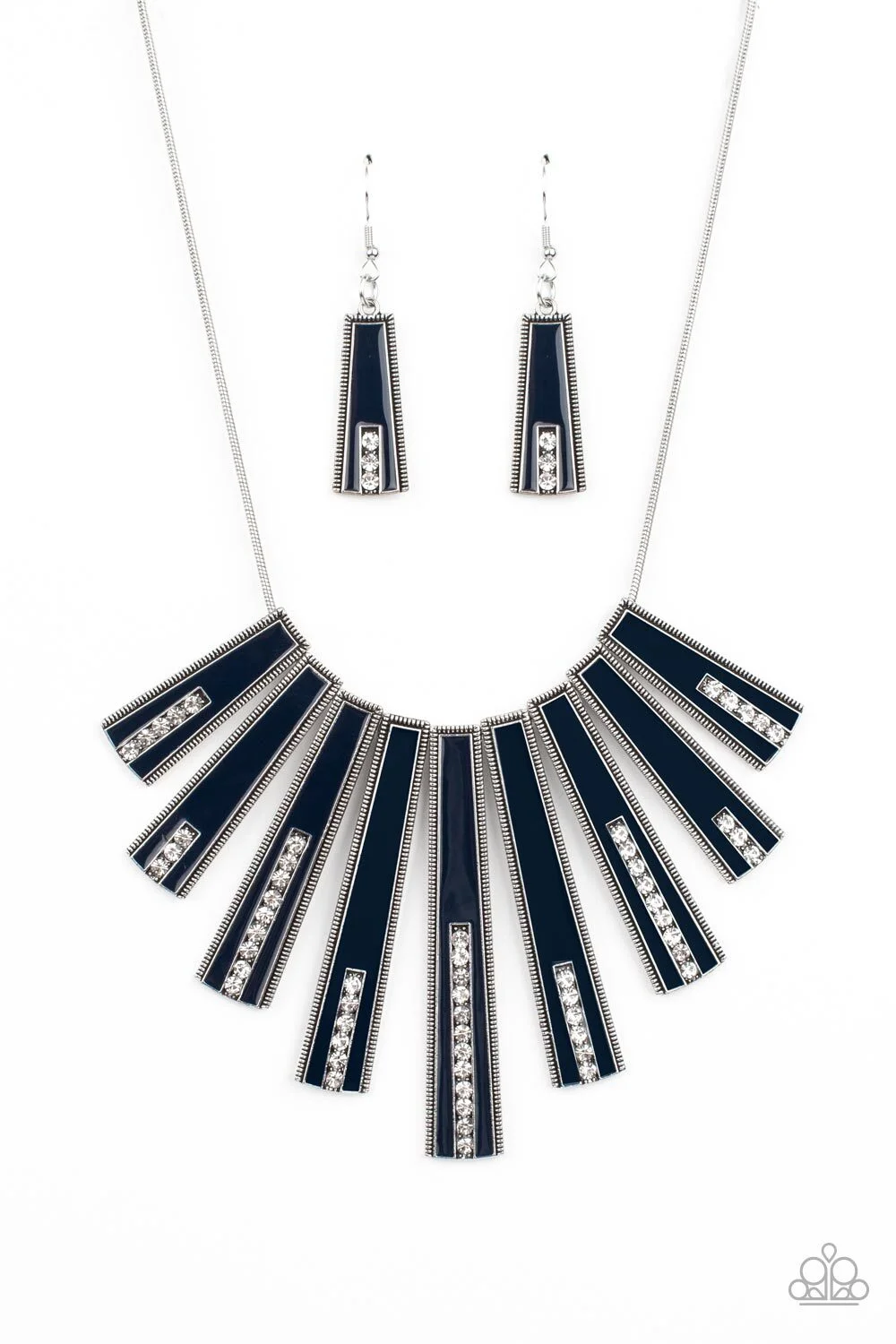 FAN-tastically Deco - Blue Necklace (OS) - B:A1 - Image 3