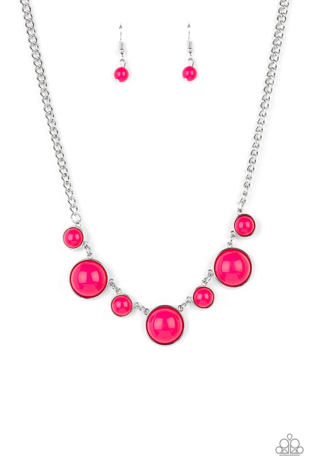 Prismatically POP-tastic - Pink Necklace (OS) - B:A1 - Image 2