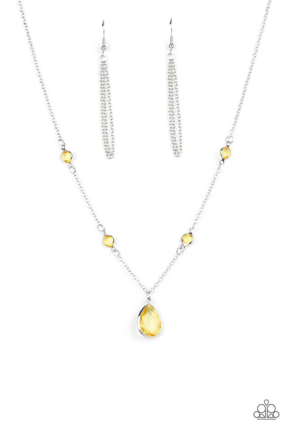 Romantic Rendezvous - Yellow Necklace (OS) - B:A1 - Image 3