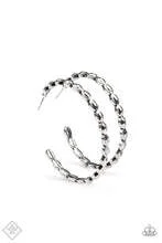 Hoop Hype - Silver Hoop Earring ~ Fashion Fix May 2021 (OS) - B:A4 - Image 2