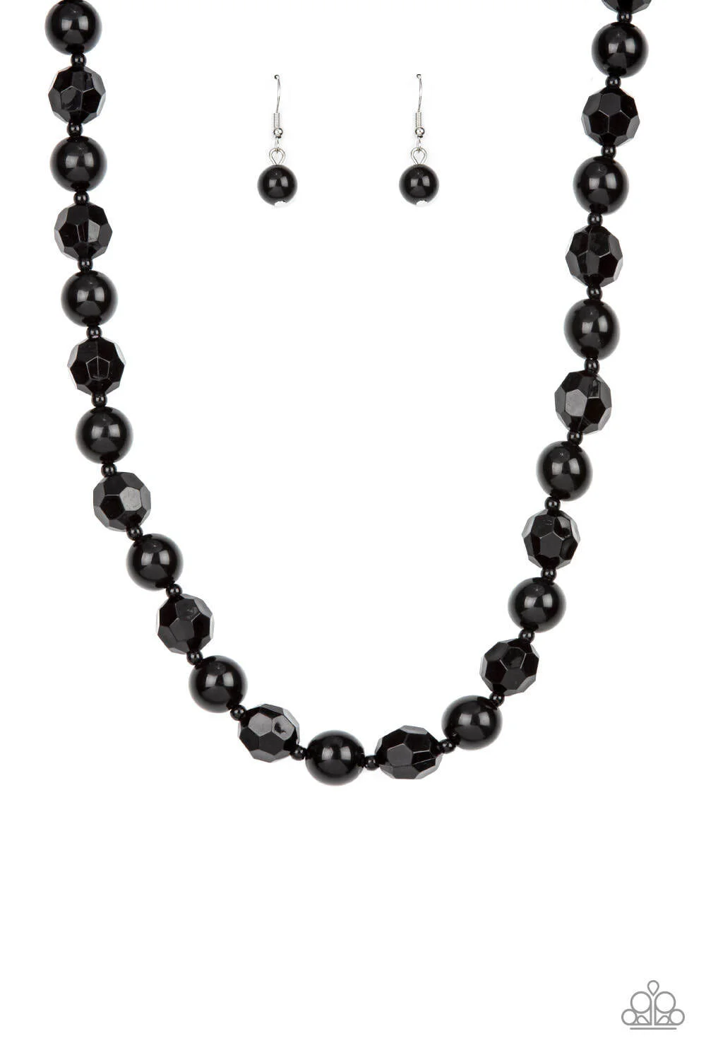 Popping Promenade - Black Necklace (OS) - B:A6 - Image 2