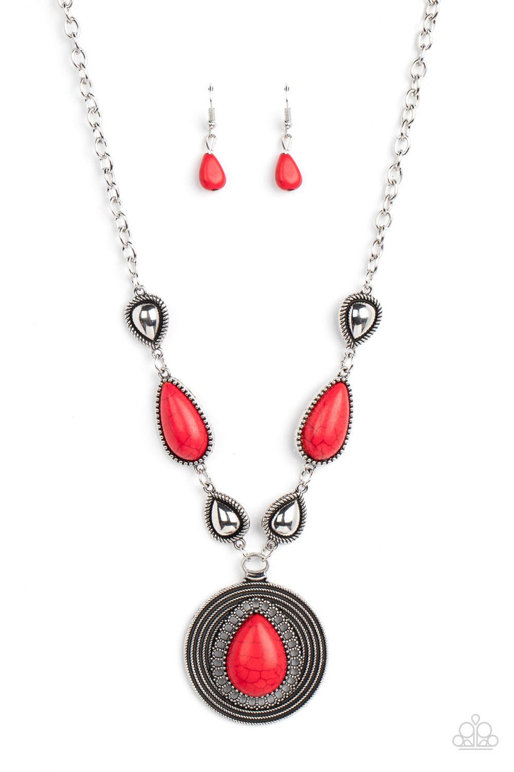 Saguaro Soul Trek - Red Necklace (OS) - B:A6 - Image 2