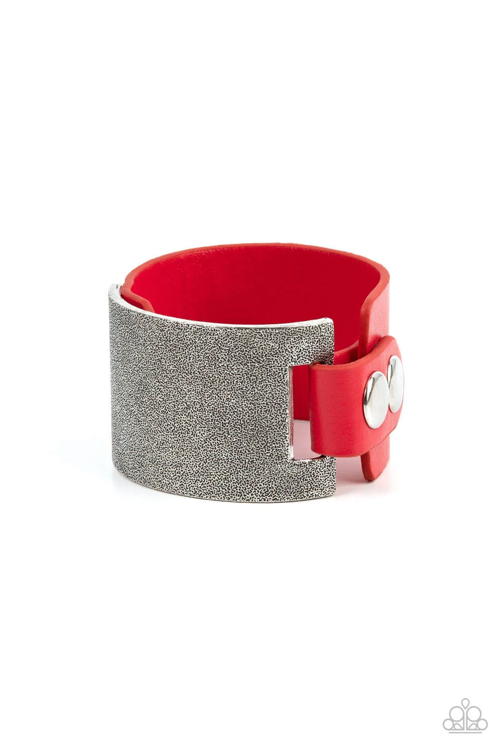 Studded Synchronism - Red Bracelet (OS) - B:A6 - Image 2