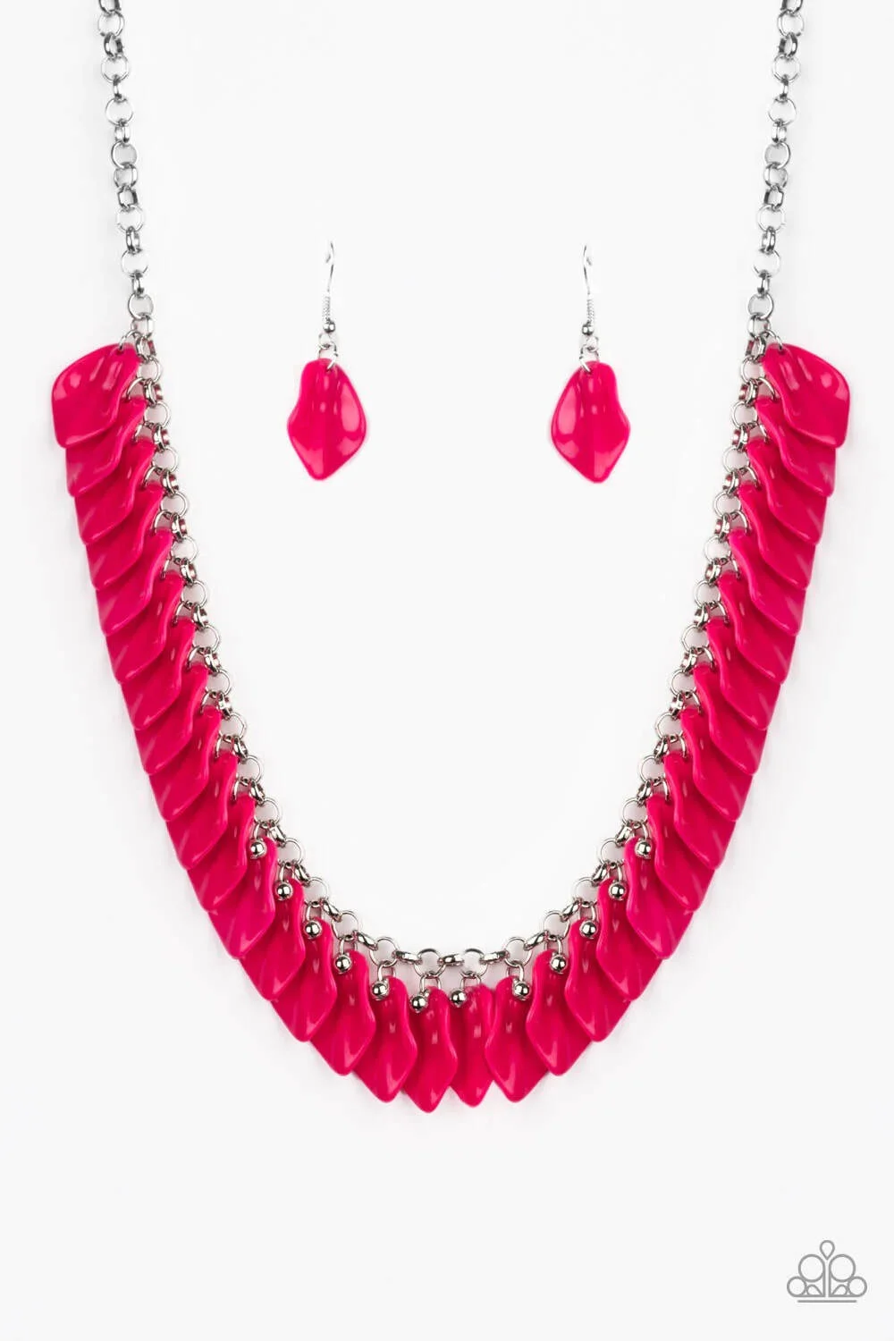 Super Bloom - Pink Necklace (OS) - B:A6 - Image 2