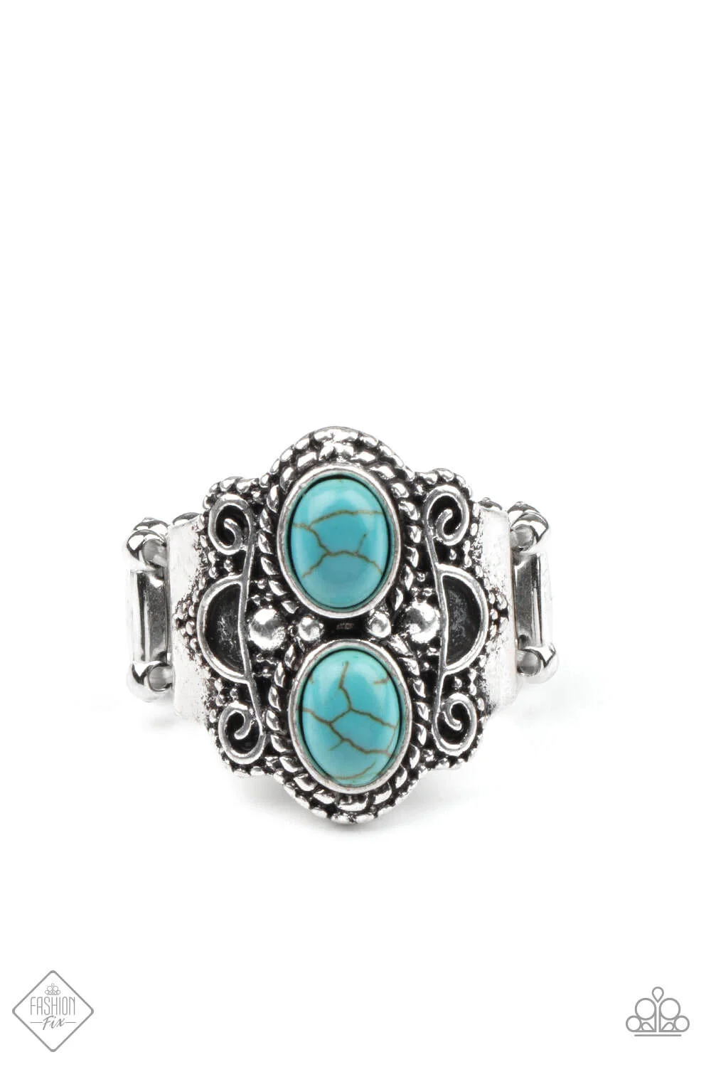 Eco Essence - Blue Ring ~ Fashion Fix 2021 (OS) (Matching pieces sold separately) - Image 2