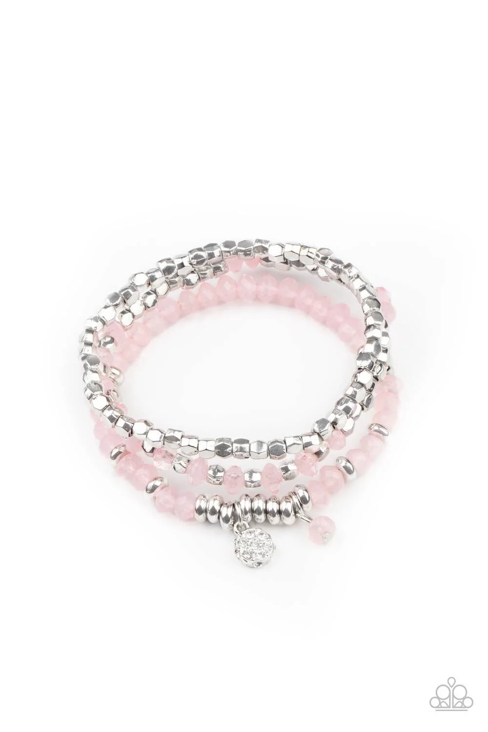 Glacial Glimmer - Pink Bracelet (OS) - B:A2 - Image 2