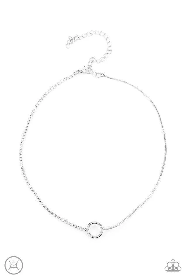 Gotta Split - White (Choker) Necklace (OS) - B:A1 - Image 2
