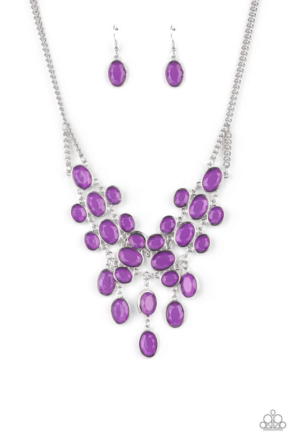 Serene Gleam - Purple Necklace (OS) - B:A1 - Image 3