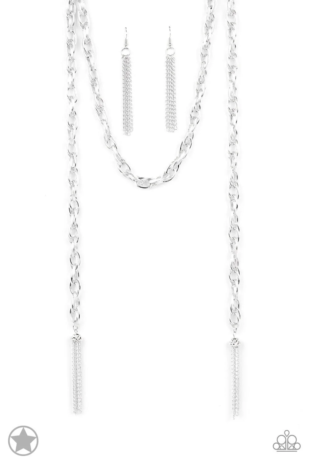 SCARFed for Attention - Silver necklace (OS) - B:A6 - Image 5