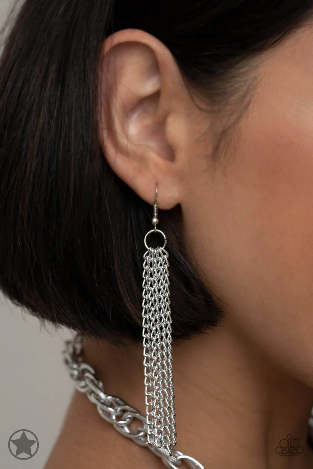 SCARFed for Attention - Silver necklace (OS) - B:A6 - Image 2