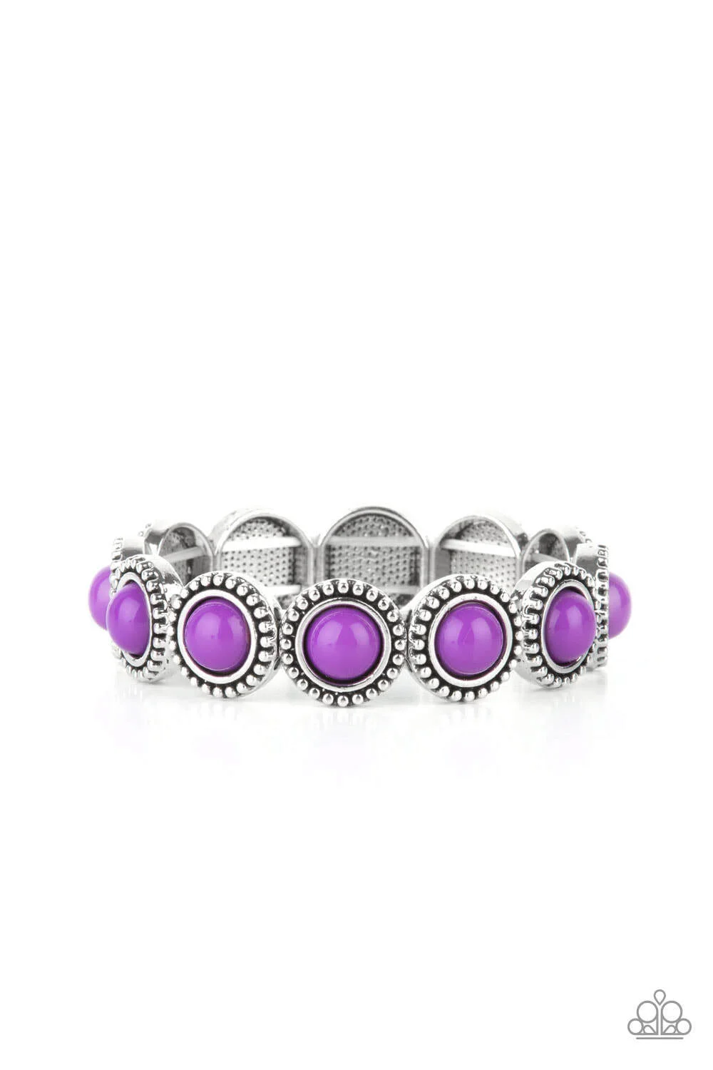 Polished Promenade - Purple Bracelet (OS) - Image 2