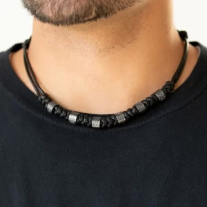 Rural Rumble - Black Necklace (OS)